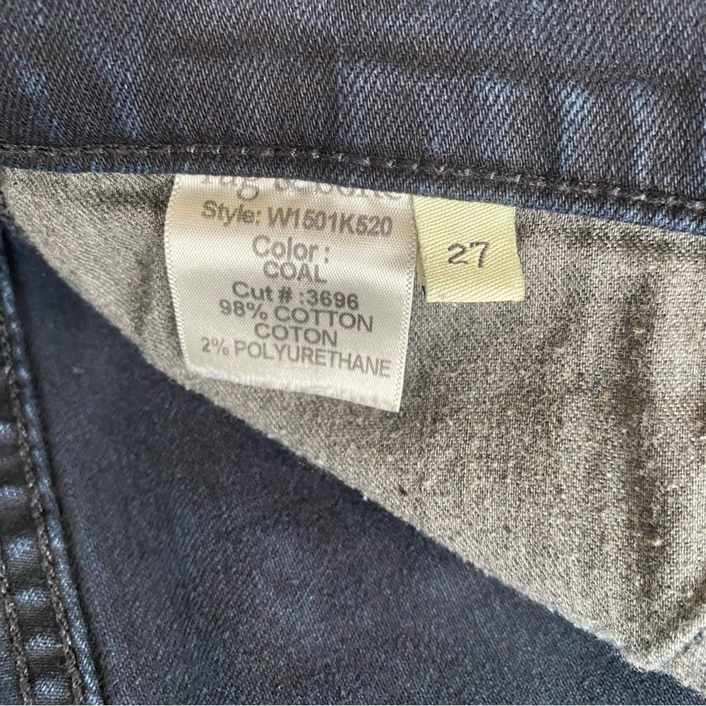 Rag & Bone Coal “W150K520” Jeans Size 27 Pencil Leg Skinny - Picture 4 of 9